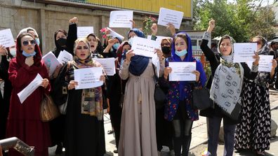 Protests against Taliban