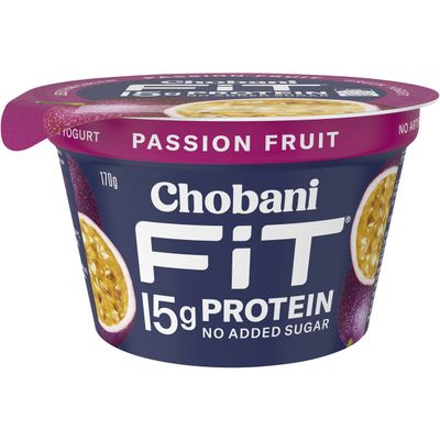 Chobani Fit Passion Fruit High Protein Greek Yogurt 170g