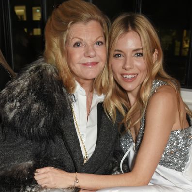 Sienna Miller and her mother Jo Miller in 2018.