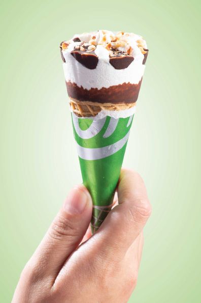 Diet friendly cornetto