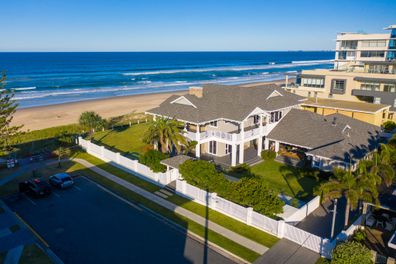 Tony Smith's Mermaid Beach home was a record-breaker when it sold for $25 million. 