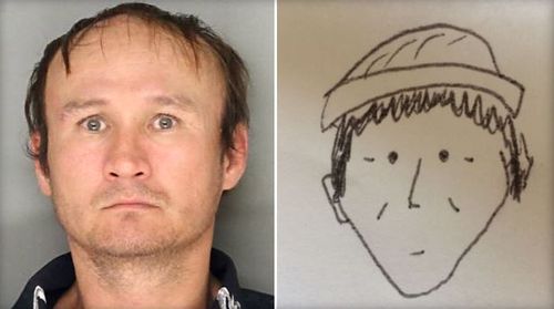 Terrible witness sketch leads police to suspected thief
