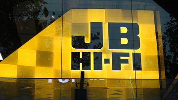 JB Hi-Fi logo.