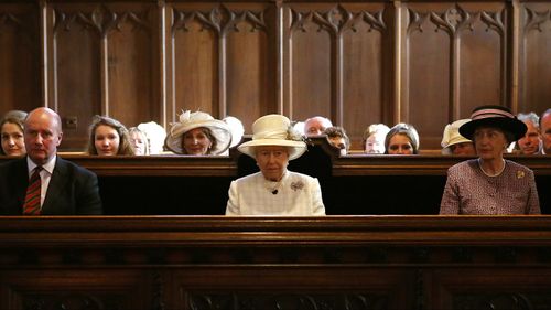 Queen Elizabeth II attended a ceremony in Aberdeenshire, Scotland. (Getty)