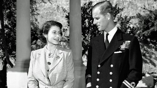 Princess Elizabeth, later Queen Elizabeth II, and the Philip, Duke of Edinburgh in 1949. (AP). 