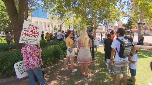 Joe Mekhael protests