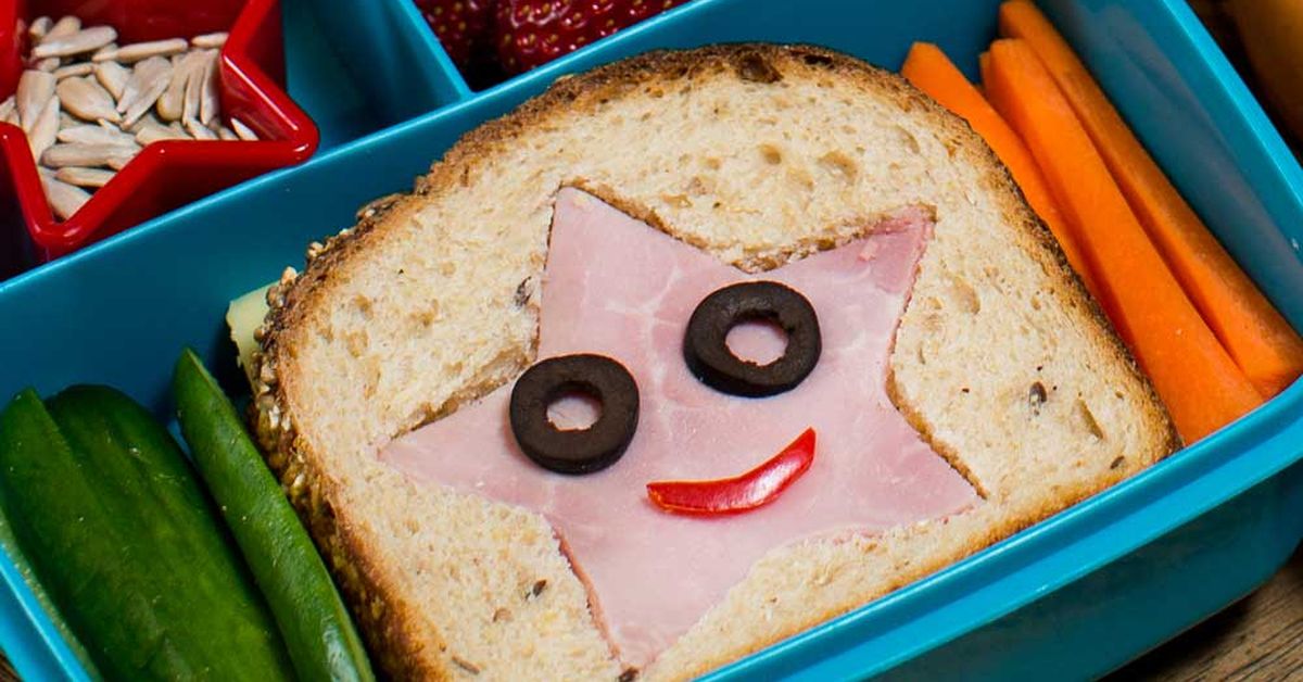 Outer Space Bento Box: Ham & Cheese Sandwich - Imperfect Blog