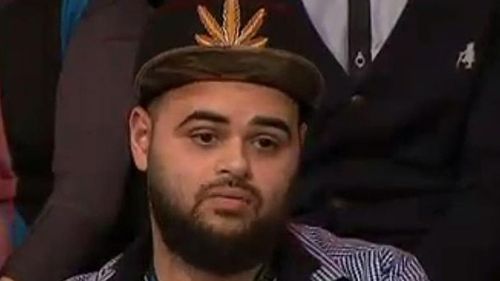 Zaky Mallah lists his Q&A 'weed hat' for sale on eBay