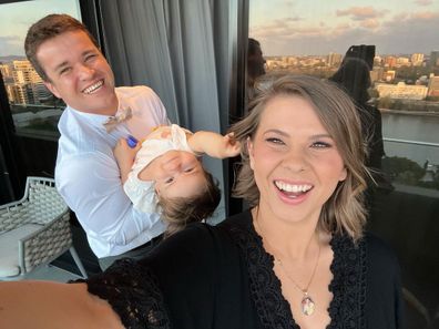 Chandler Powell shares sweet Valentine's Day post for Bindi and baby Grace Warrior