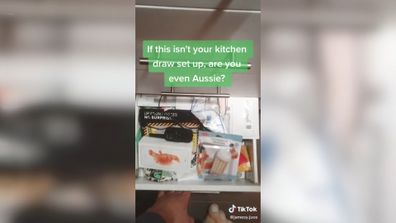 Aussie kitchen drawer organisation habit