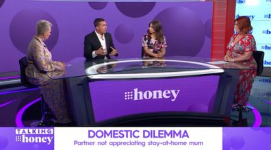 John Aiken and Jo Abi Talking Honey Relationship Series discussion about domestic duties.