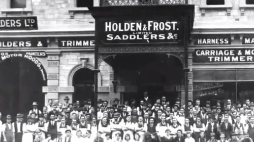 Holden began manufacturing in Adelaide more than 150 years ago. (9NEWS)