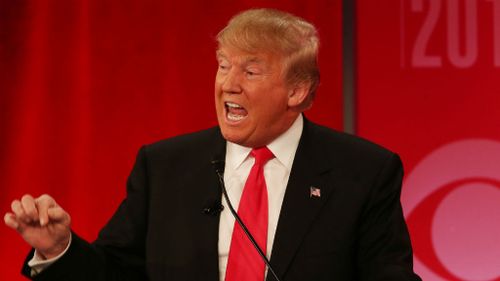 Trump shouts insults at Cruz and Bush during Republican debate