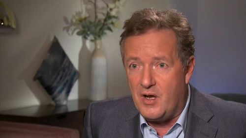 British commentator Piers Morgan has joked that he "played Cupid" with Prince Harry and Meghan Markle.