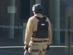 A teenager in tactical gear in Newcastle.