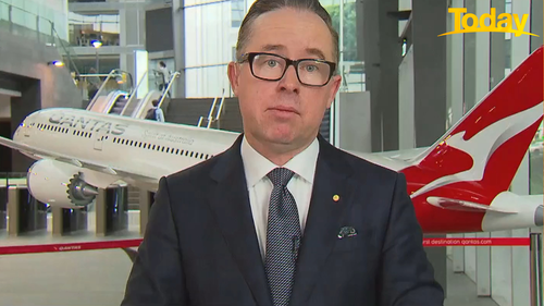 Qantas CEO Alan Joyce says international travel is essential for the nation's recovery.