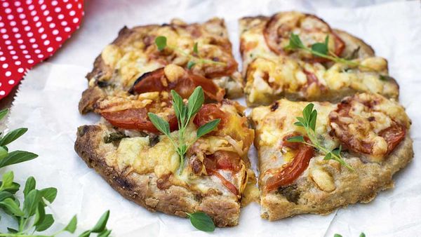 Wholemeal pizza