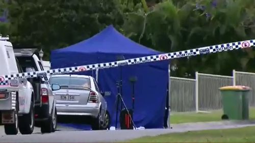 Police are treating the death as suspicious. (9NEWS)