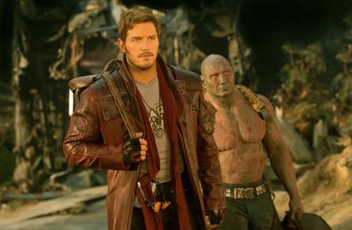 Chris Pratt stars as Peter Quill in Guardians Of The Galaxy.