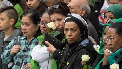 Thousands of people joined in commemoration services. Picture: Getty