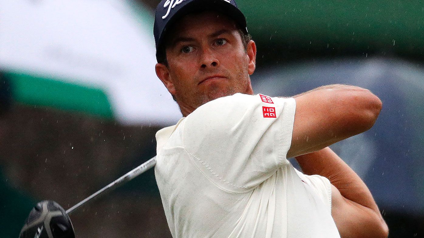 Adam Scott and Jason Day share lead of the Masters as Tiger looms large