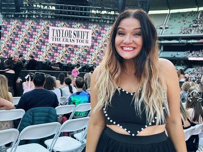Carly Heading at Taylor Swift's Eras Tour in Melbourne.