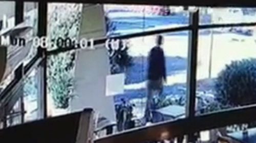 Gauci was seen on CCTV walking to freedom.