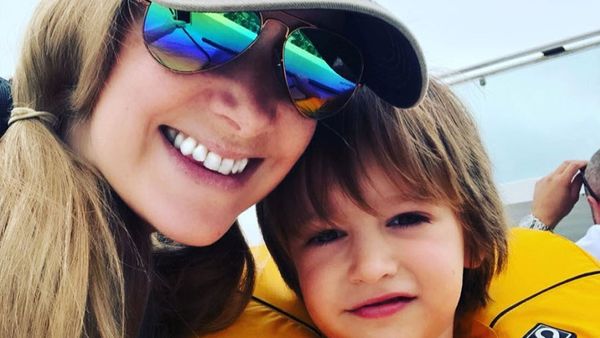 BBC newsreader Rachael Bland and her son Freddie