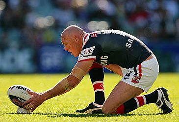 How many points did Roosters record holder Craig Fitzgibbon score for the club?