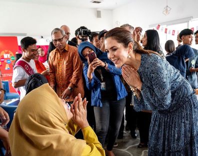 Princess Mary Denmark visits Indonesia day 2