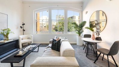 Sydney Surry Hills first home buyer apartment Domain listing auction
