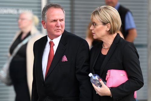 Jones is being sued by the Wagner family over comments he made about the Grantham floods in 2011. Pictured are Helen and Joe Wagner. (AAP)