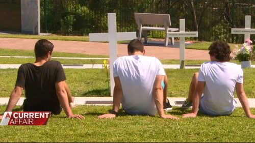 Jarrod (centre) was suddenly the head of the household, caring and schooling his brothers. Doing the housework.  Paying the bills - including his mother's funeral. 