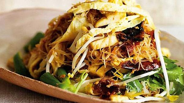 Spice I Am's stir-fried vermicelli with bean curd