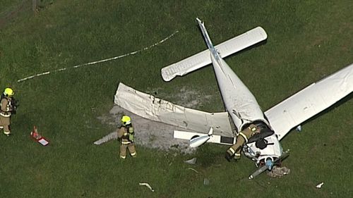 Two injured in light plane crash near Camden Airport