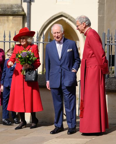 Easter service of King Charles III and Queen Camilla.