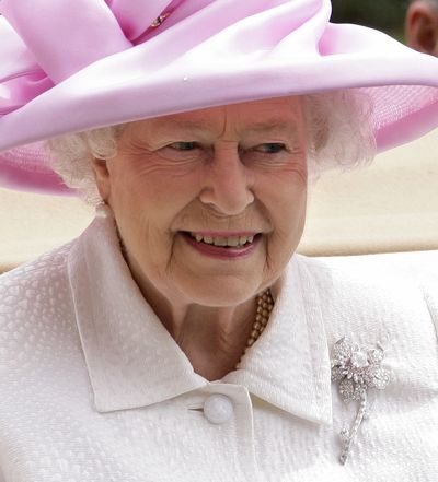 The Queen's Williamson diamond brooch