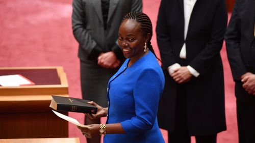 New Senator Lucy Gichuhi sworn-in to federal parliament