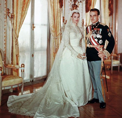 Grace Kelly married Prince  Rainier of Monaco in 1956. (Getty)