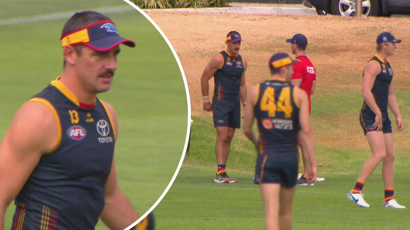 'It takes a while to get through that': Crows face forward line headache as Taylor Walker ruled out