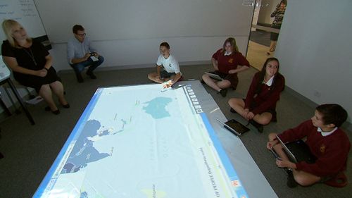 Welcome to the classroom of the future. (9NEWS)