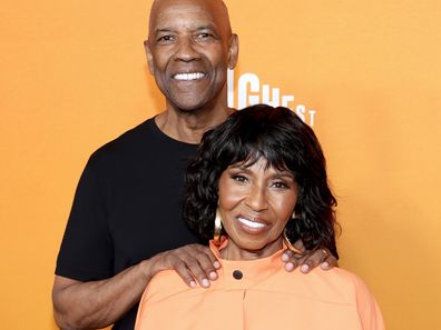 LOS ANGELES, CALIFORNIA - AUGUST 13: (L-R) Denzel Washington and Pauletta Washington attend the Los Angeles special screening of Apple Original Films and A24's "Highest 2 Lowest" at Academy Museum of Motion Pictures on August 13, 2025 in Los Angeles, California. (Photo by Matt Winkelmeyer/Getty Images)