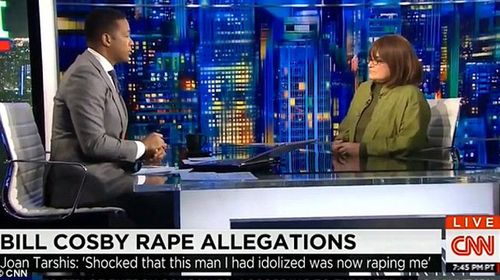 Host slammed for sex comments to alleged Cosby rape victim