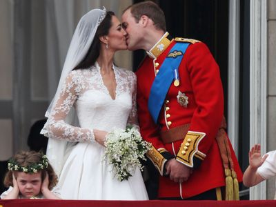 Prince William and Kate's wedding day
