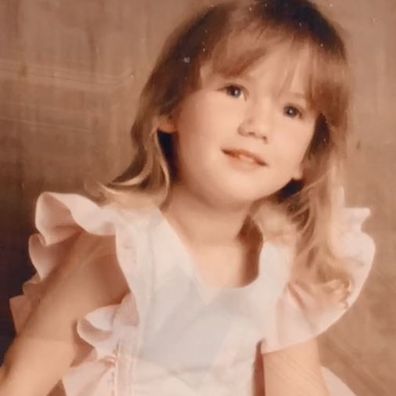 Delta Goodrem as a toddler.