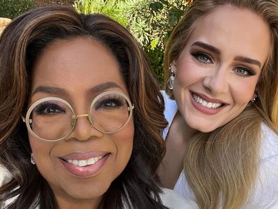 Oprah Winfrey interviewed the singer for her TV special Adele: One Night Only.