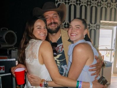 Lucas Bravo and Shailene Woodley