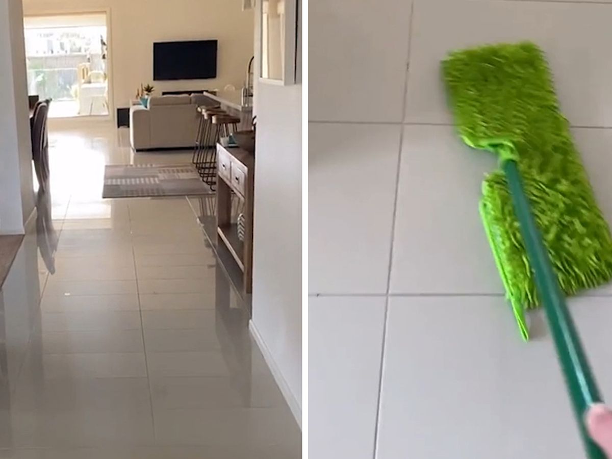 How To Mop Tiles Professional Cleaner, Best Way To Clean Porcelain Tiles Without Streaks