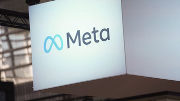 The Meta logo is seen at the Vivatech show in Paris, France, on June 14, 2023.