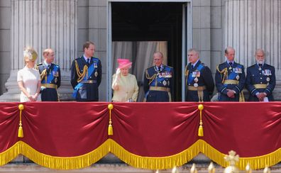 Prince Michael of Kent at the palace